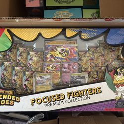 Pokemon Ascended Heroes Focused Fighters Premium Collection