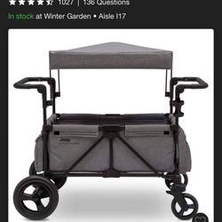 Jeep Wrangler Stroller Wagon 