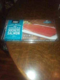 Smoked salmon from Costo
