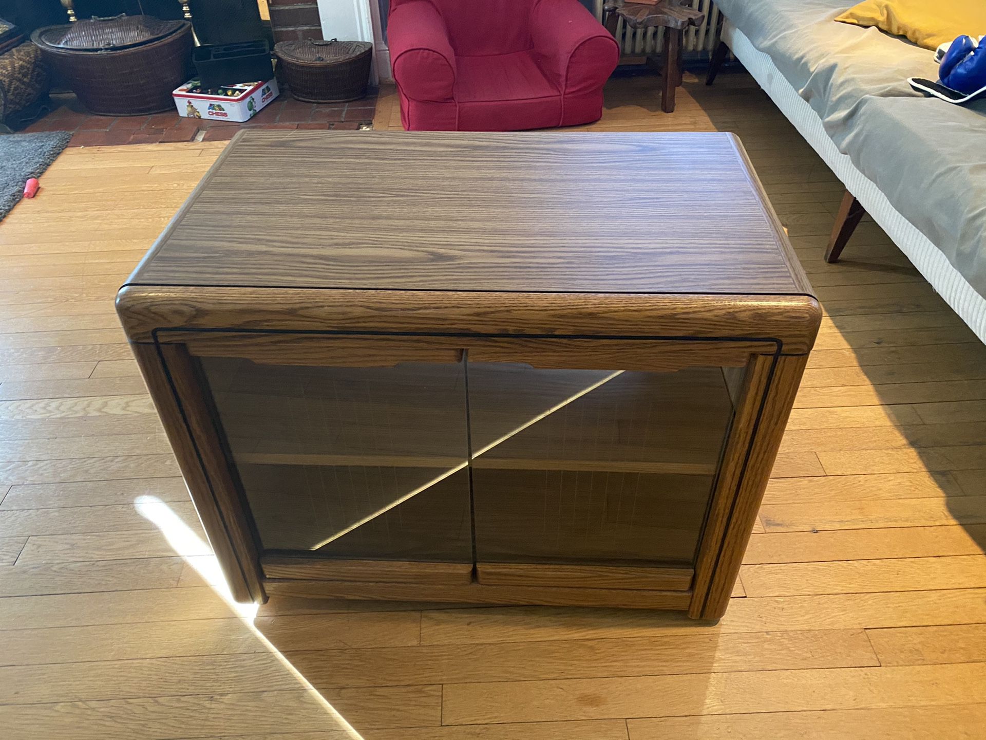 Wooden TV Stand (free)