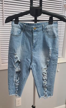Women's Distressed Shorts