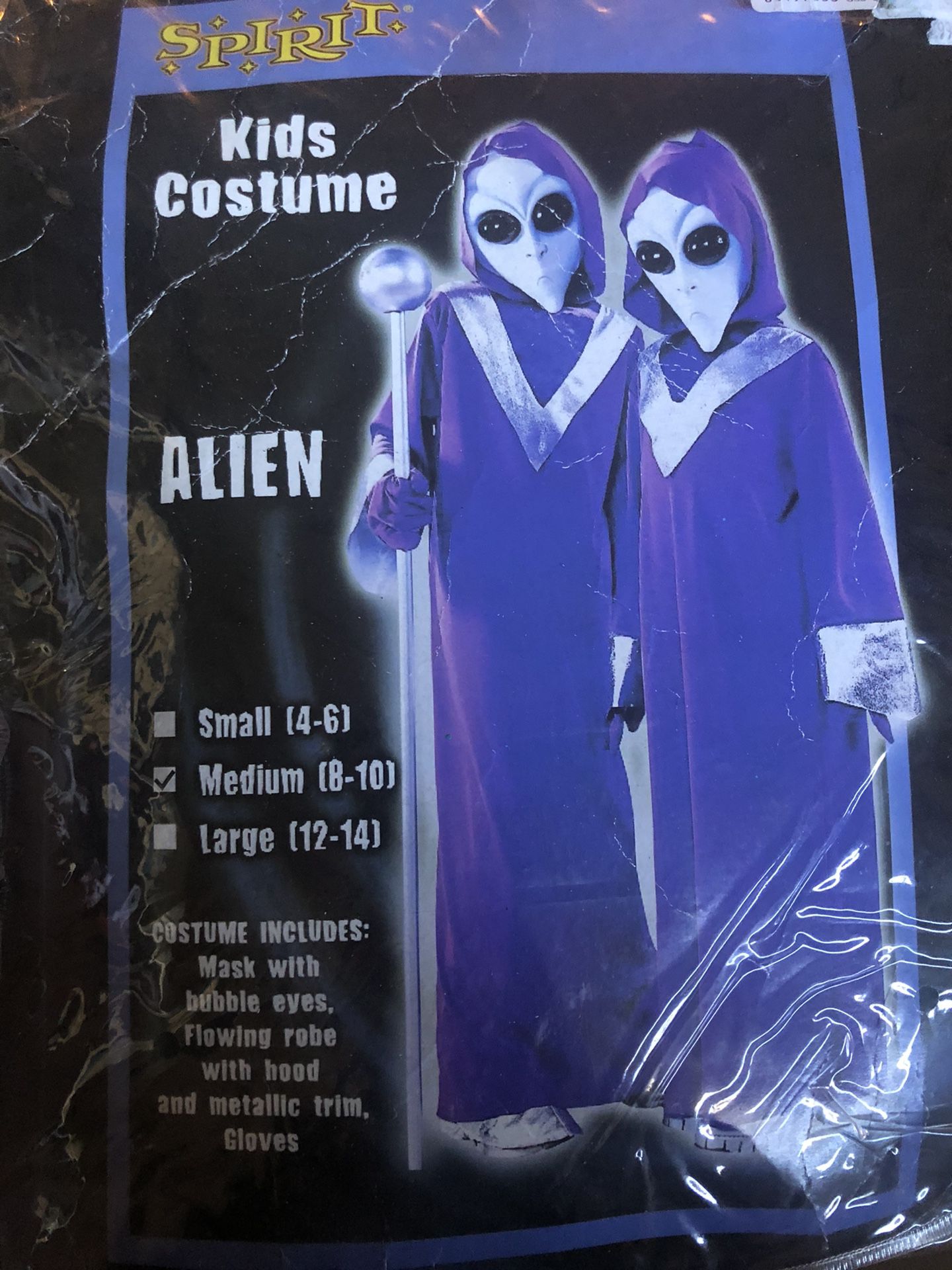 Alien Costume/Brand New /Kids Size (Medium)
