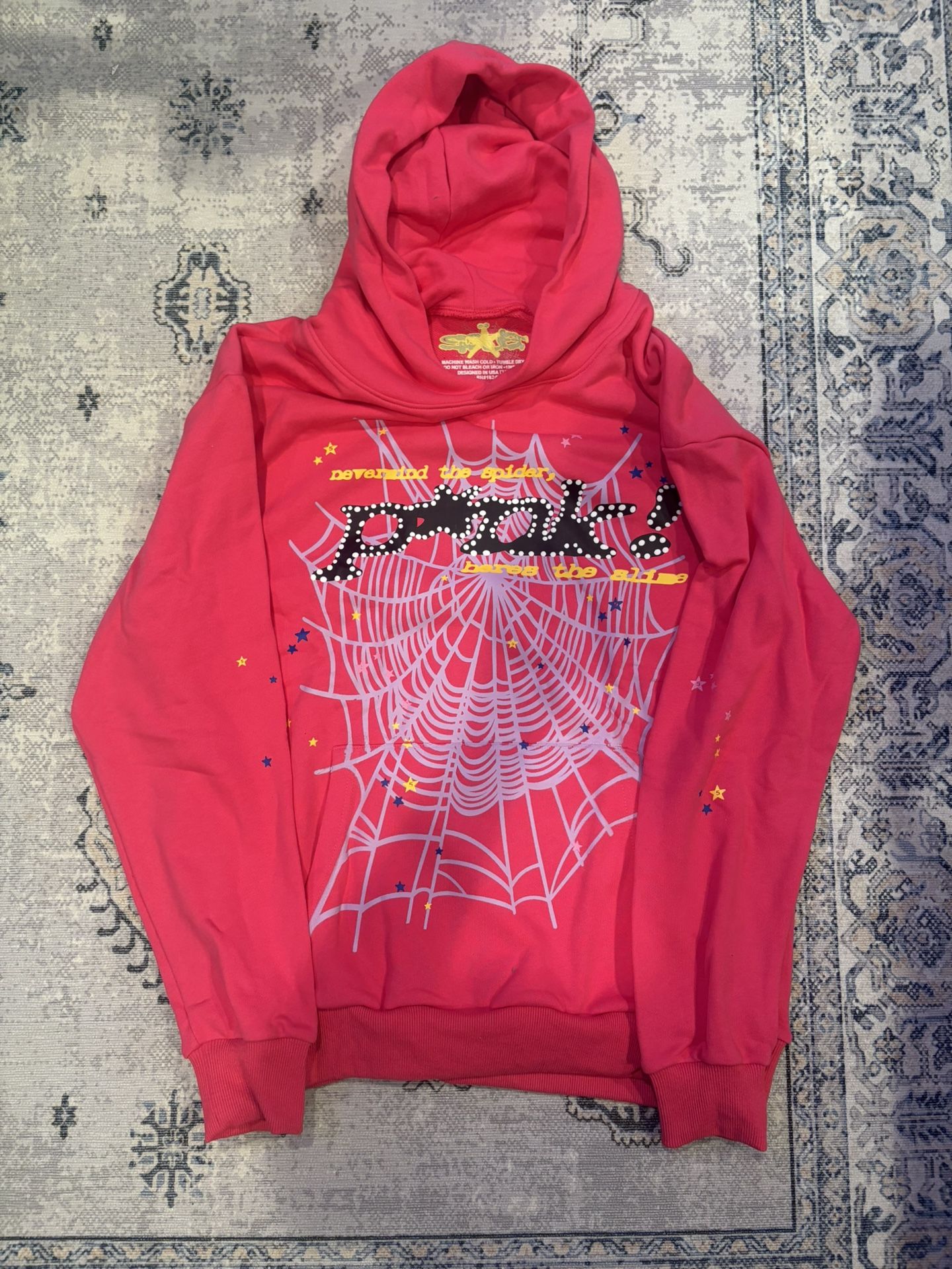Sp5der hoodie, Mens Small