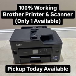 100% Working Brother Printer & Scanner (Only 1 Available) Pickup Today Available 