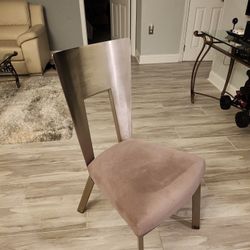 6 Solid Stainless  Designer dinning chair