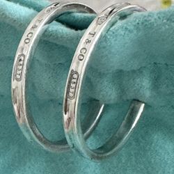 Tiffany & Co Hoop Earrings 