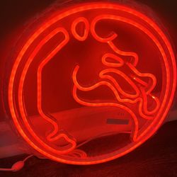 MK Symbol Neon Sign 