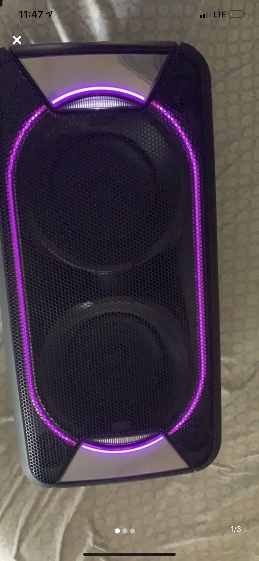 Bluetooth speaker extra bass