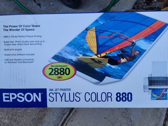 Epson Stylus 880 Printer