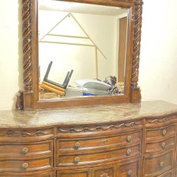 stand chest dresser and mirror