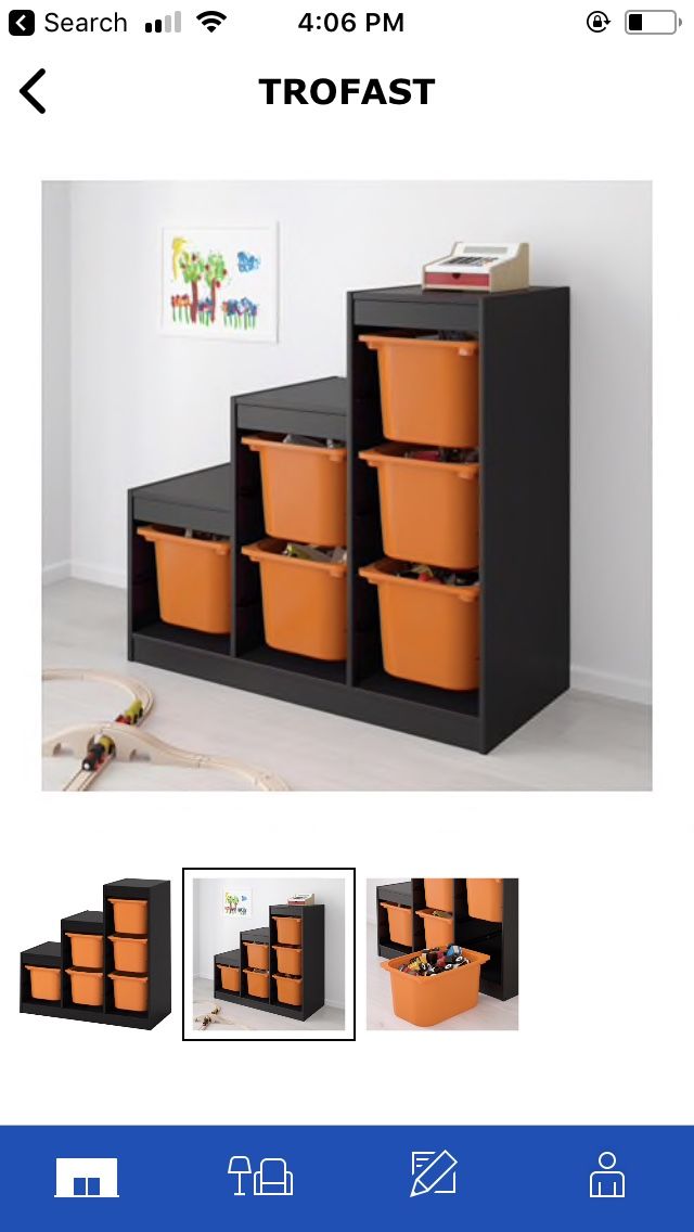 IKEA trofast kids storage