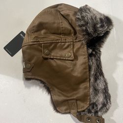 New True Religion Trapper Aviator Hat
