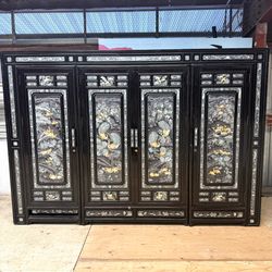 Mother of Pearl Armoire Free Delivery Storage Wardrobe Cabinet