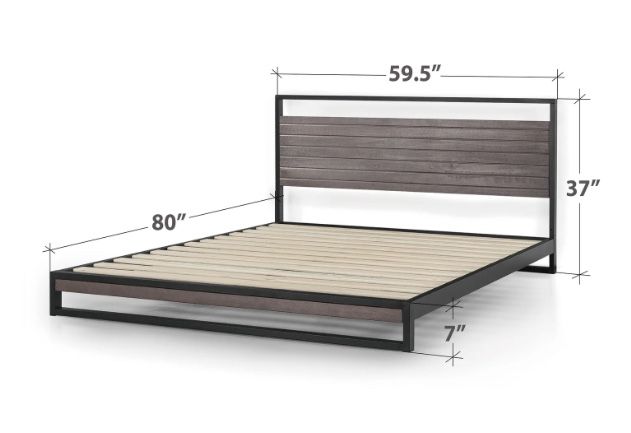 Queen bed frame