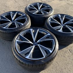 22” OEM RS7 Two Tone Wheels and 285/30/22 Pirelli P Zero Tires