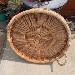 Wicker Food Holder Plant Holder
