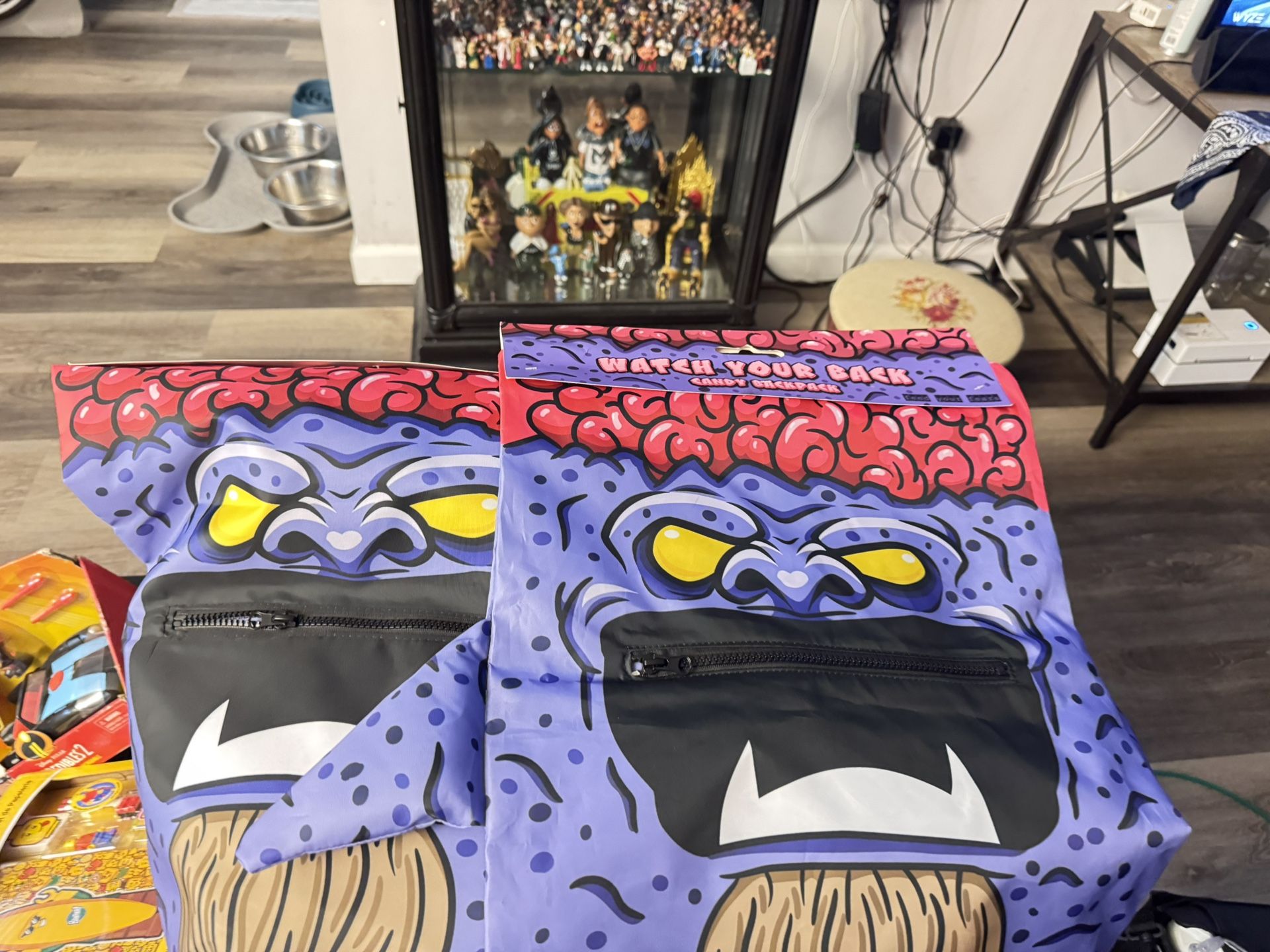 Two Halloween Trick Or Treat Backpack Candy Bags New