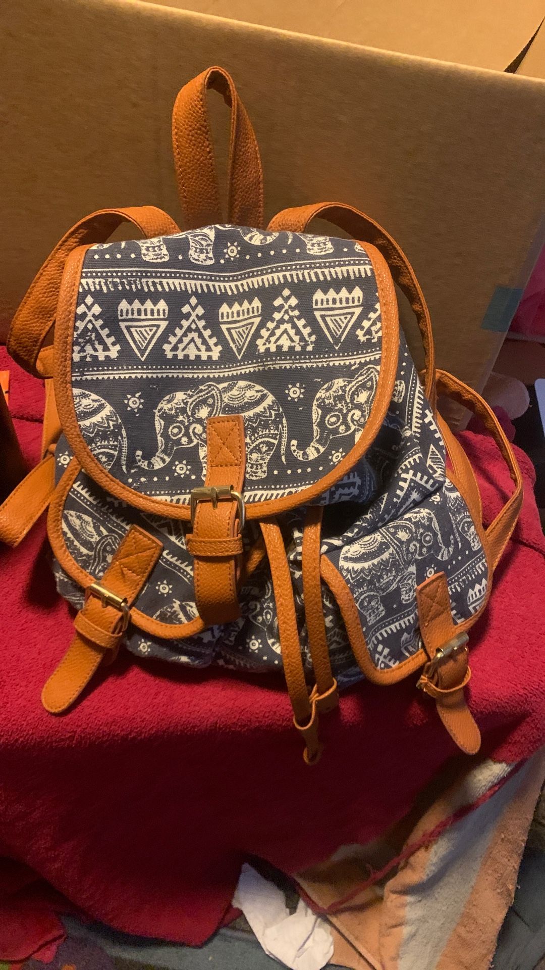 Blue Backpack