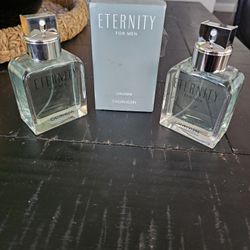 Two Bottles Of Eternity Cologne
