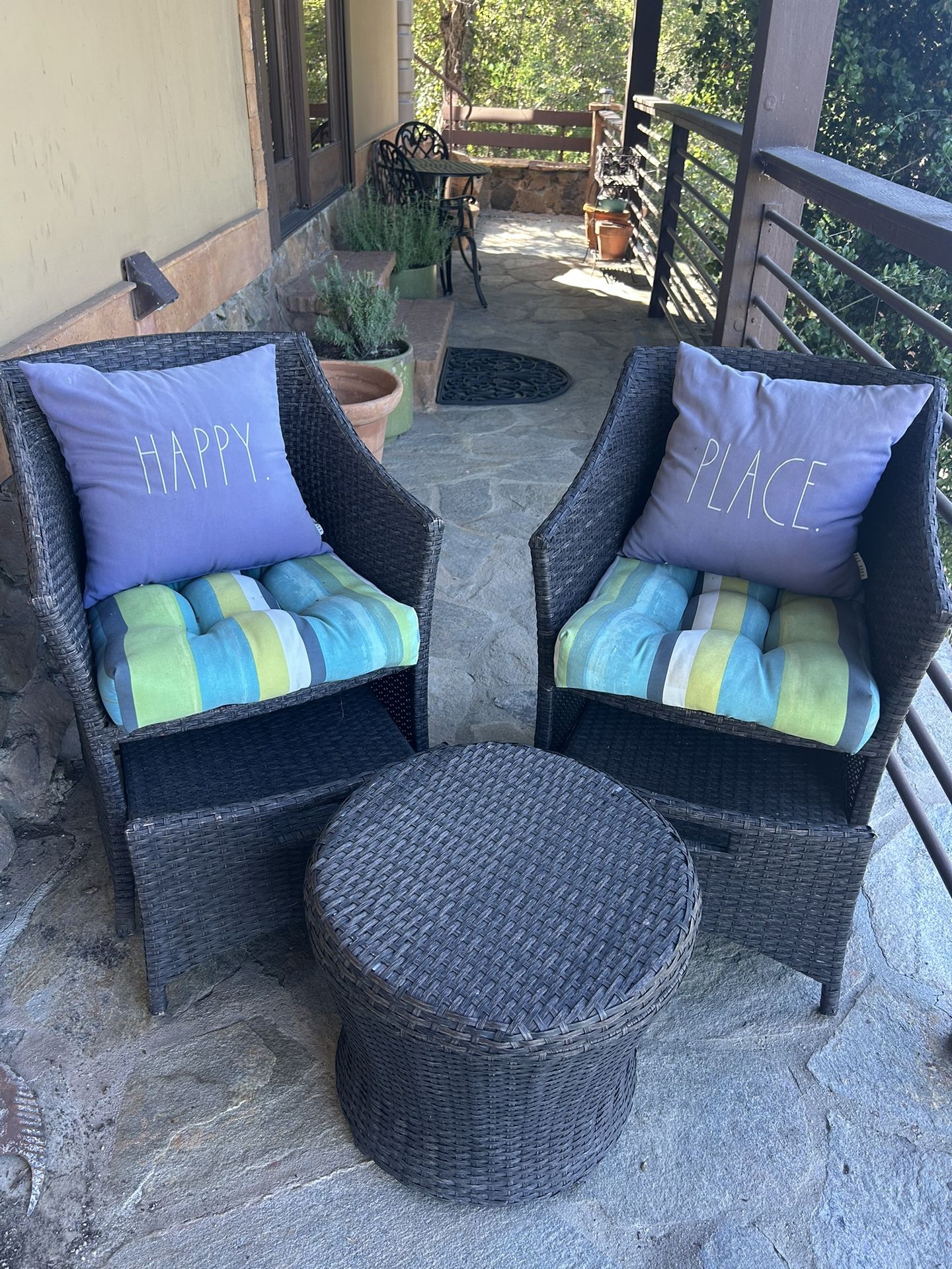 All Weather Wicker Patio Set