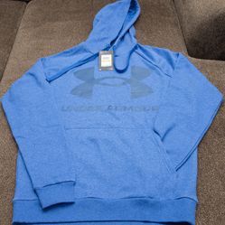 Under Armour Hoodies. Size L . Blue. New