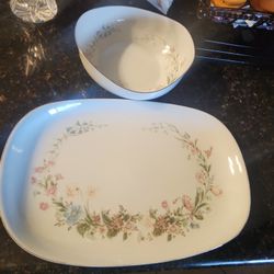 Big Platter And Bowl