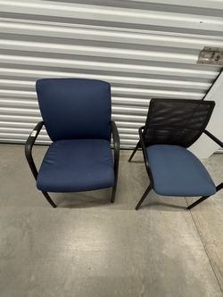 Steelcase office waiting room chairs. Solid and extremely sturdy.