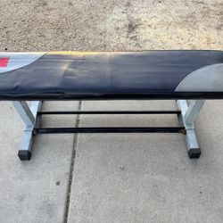 Ironman M-FBR Workout Weight Flat Bench (LxWxH: 48” x 11” x 21”)