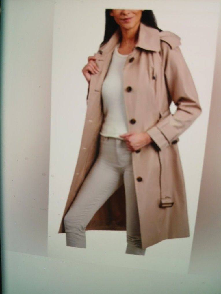 London Fog Established 1923 Double-breasted Trench Coat Size 1X Got From Macy's As A Gift Never Worn It Excellent Condition