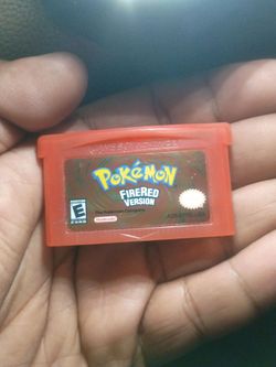Pokemon FireRed version Gameboy advance