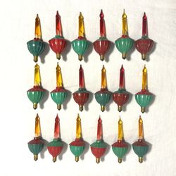 Set of 18 Roman Style Christmas Bubble Lights