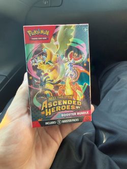 Brand New Mega evolution ascended heroes pokémon 6 pack