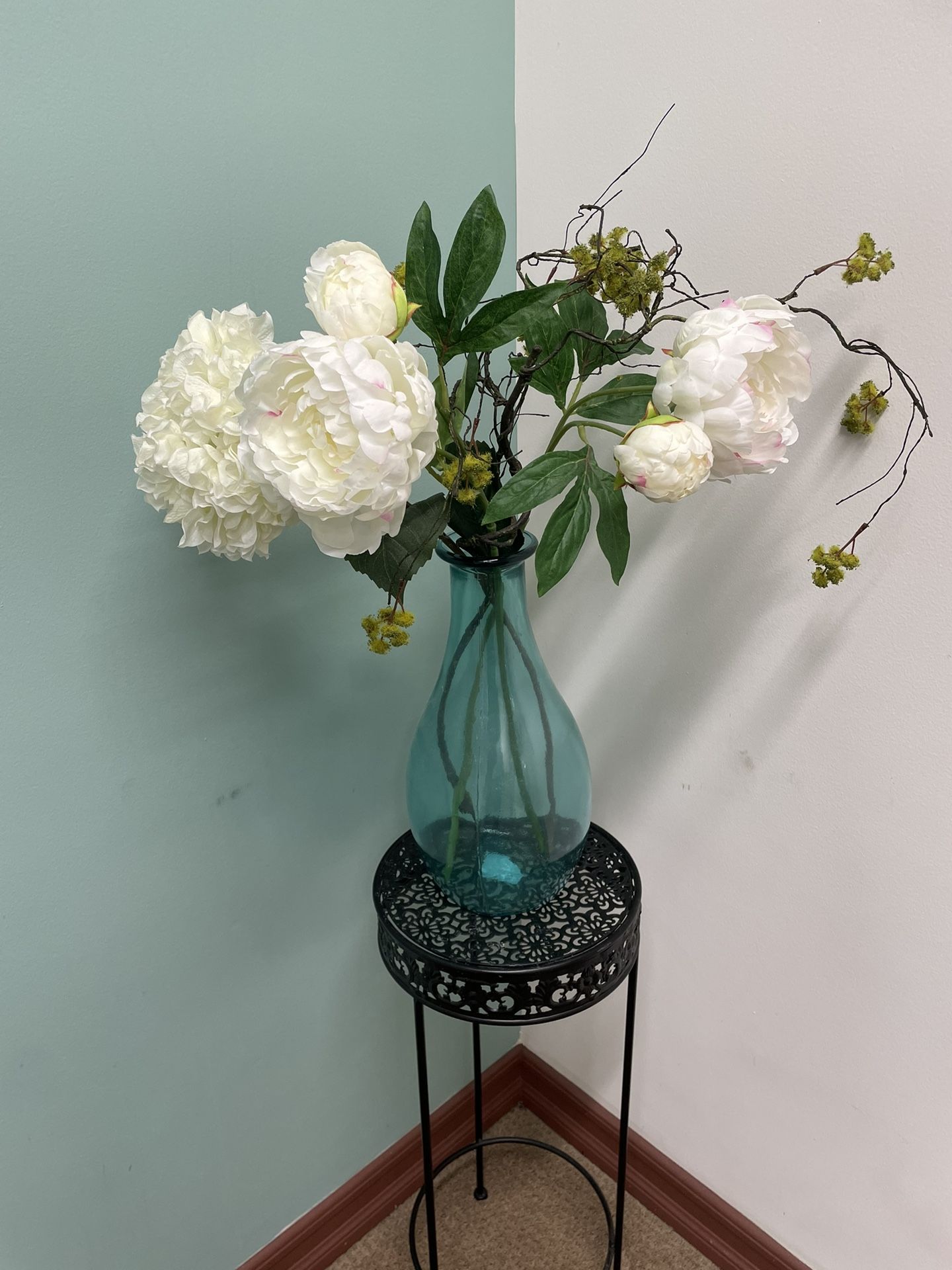 Flowers & Vase