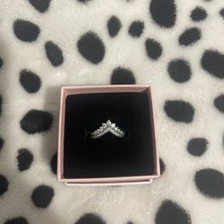 Pandora Wishbone Ring 