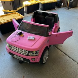 Pink Hot Wheels Car - Needs new battery