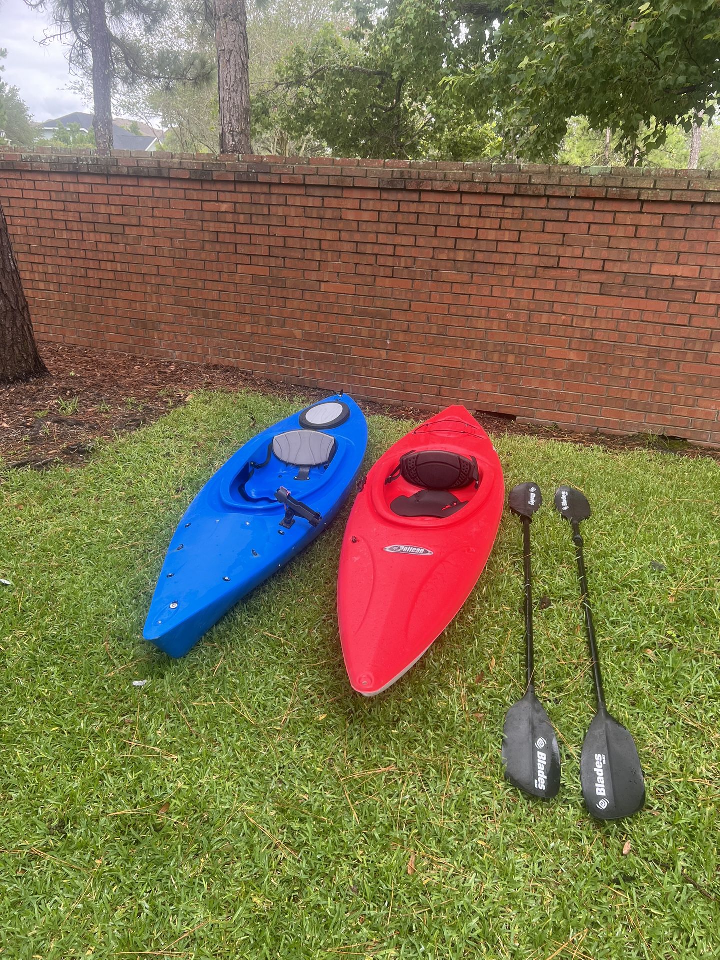 His And Her Sit In Kayaks