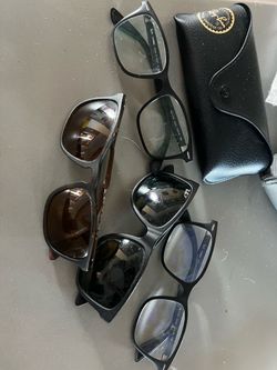 Free ray ban frames/glasses (prescription)
