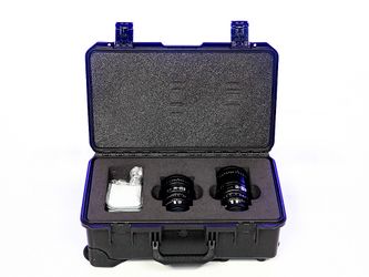 Sigma 18-35mm and 50-100mm Lenses with Case (PL, Feet)