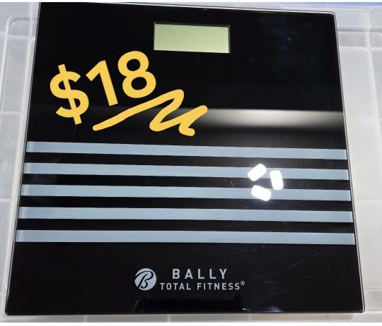 Bally Total Fitness Digital Scale