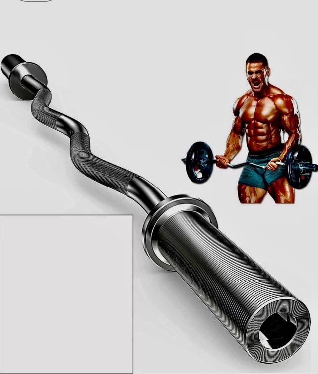 New Heavy Duty Curl Bar