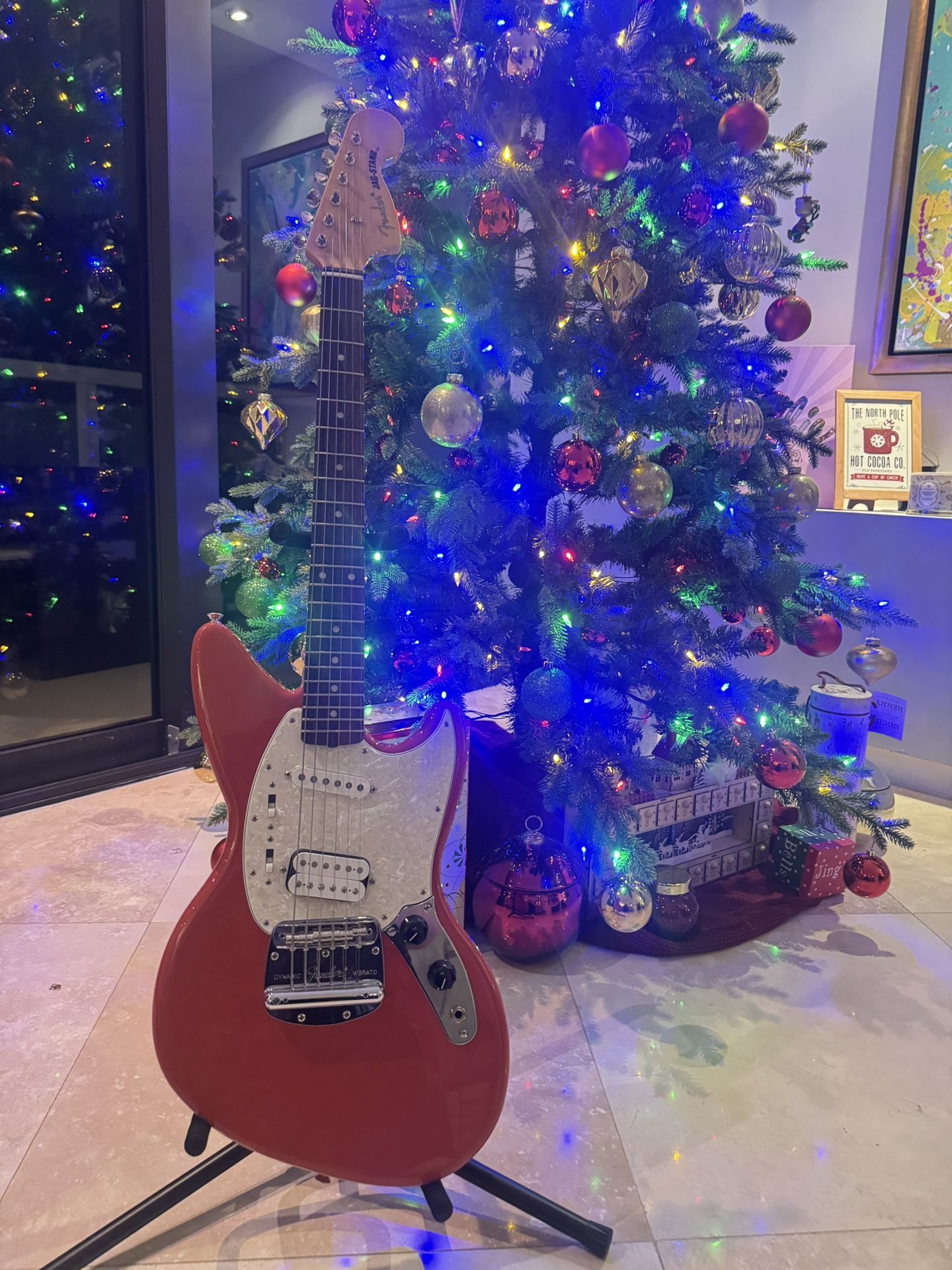Kurt Cobain Jag-Stang Fender Fiesta Red