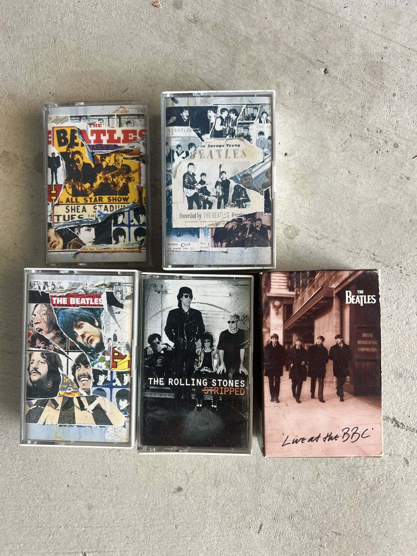 The Beatles Anthology Cassette 5-tape Collection