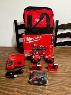 Milwaukee M18 Compact Brushless 2-Tool Combo Kit