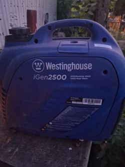 Westinghouse iGen2500 portable inverted generator