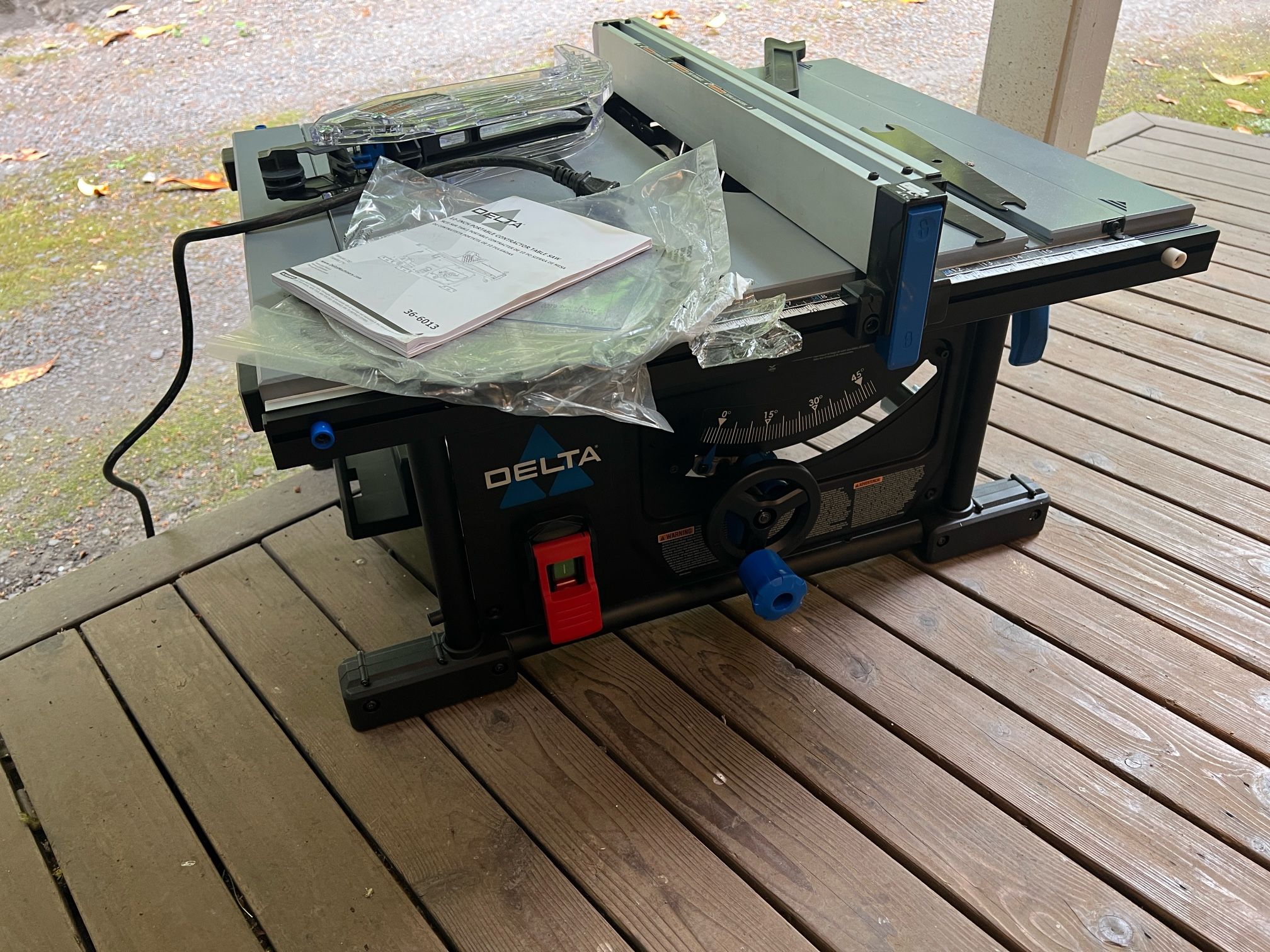 Delta 10” Portable Contractor Table Saw - New without Box