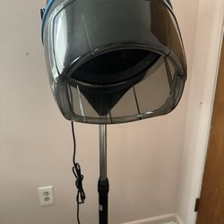 Professional 1300W Bonnet Hair Dryer Adjustable Hooded Stand Up Hair Salon