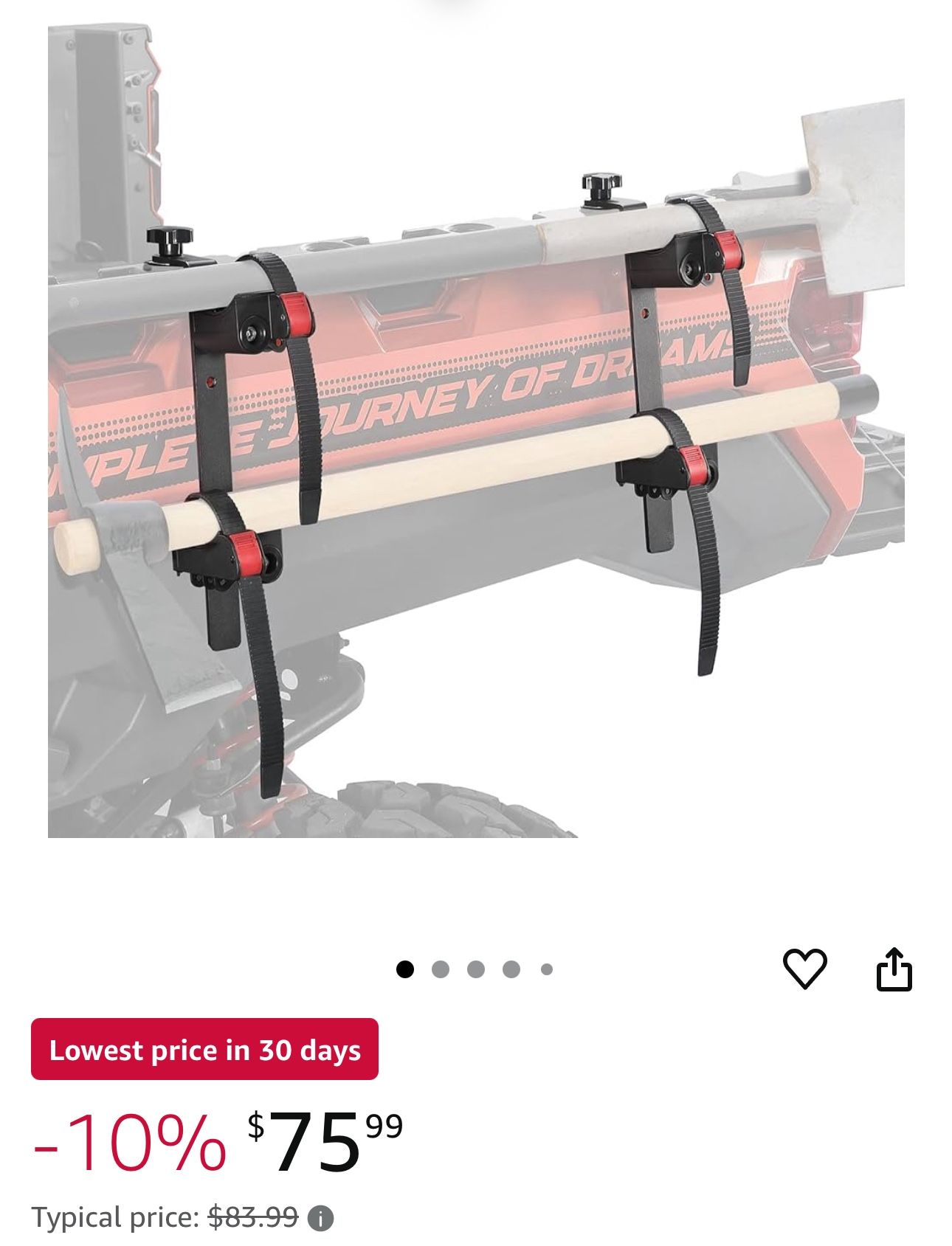 KEMIMOTO Tool Holder Bed Shovel Holder