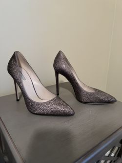 Giorgio Armani Rhinestone Pumps 