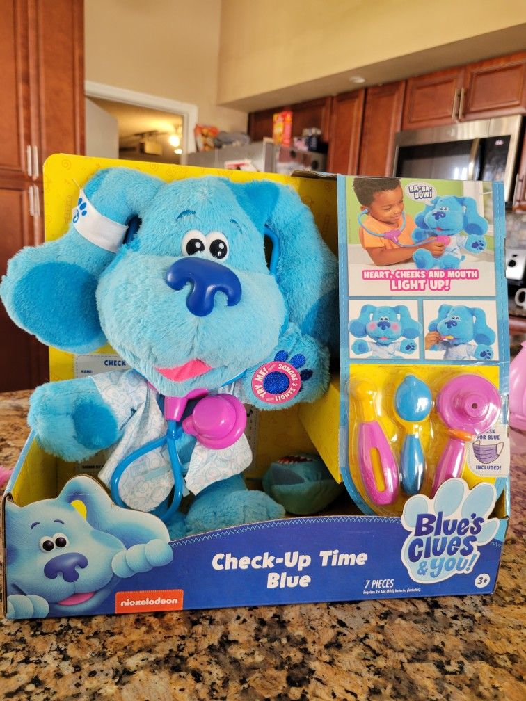 Check -up Time Blue Toy