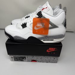 Jordan 4 Retro White Cement (2025) Size 11